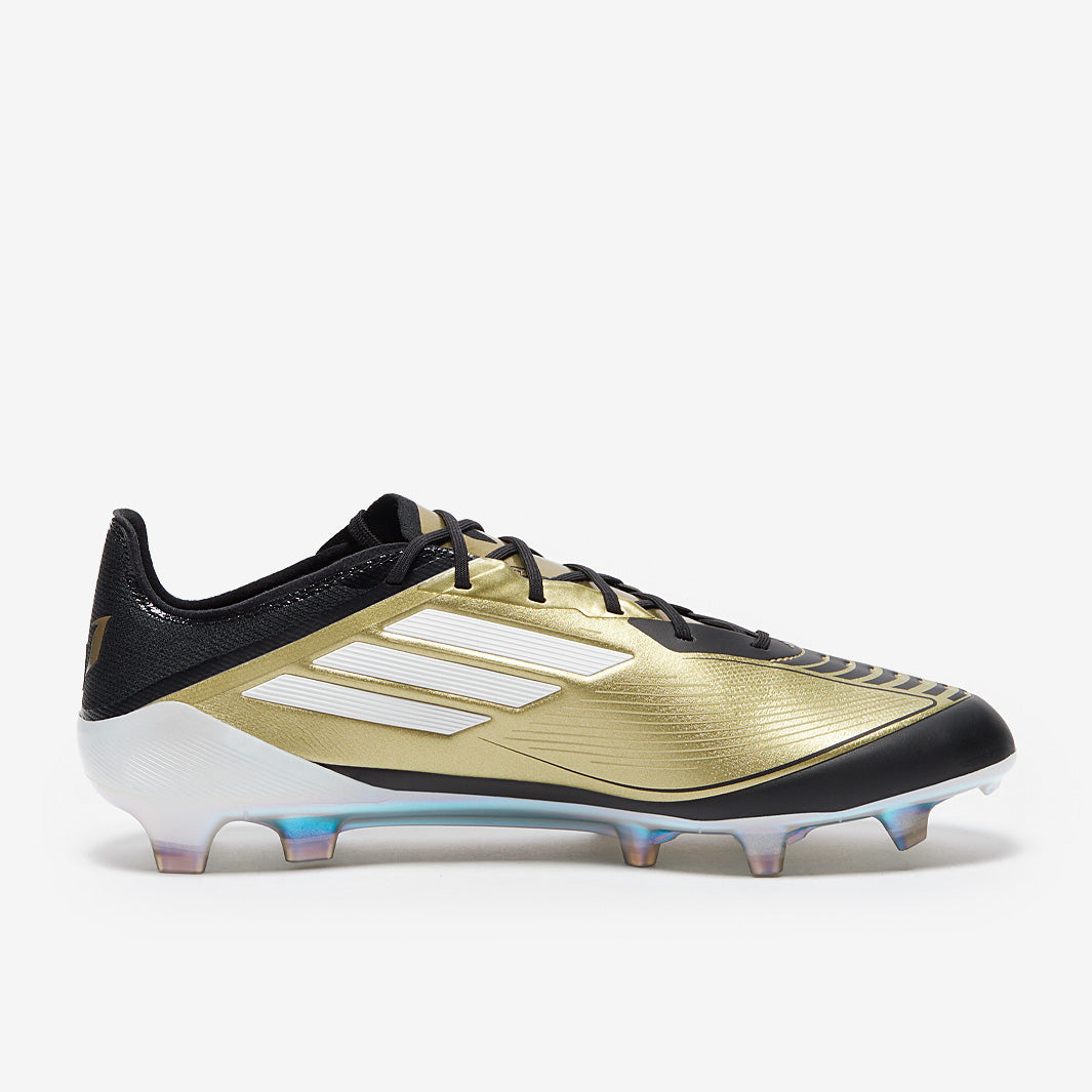 シューズ adidas Messi F50 Elite FG Gold llic adidas F50 x Messi Elite Firm Ground - Gold Met/Ftwr White/Core