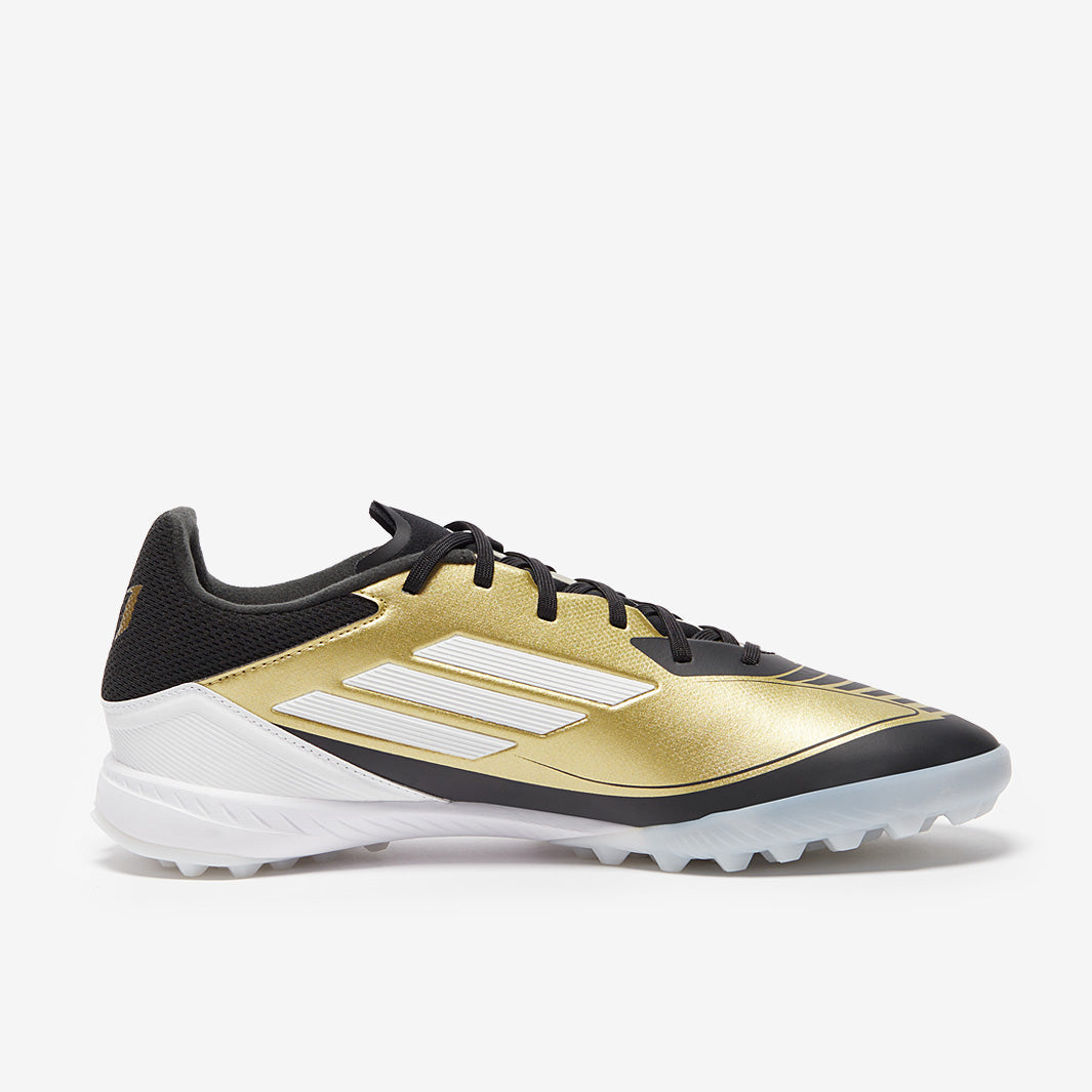 adidas F50 x Messi League Turf - Gold Met/Ftwr White/Core Black