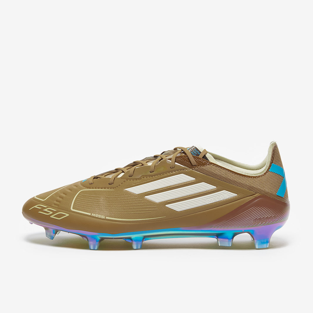 adidas F50 x Messi Elite Firm Ground x Bad Bunny - Cardboard/Cream