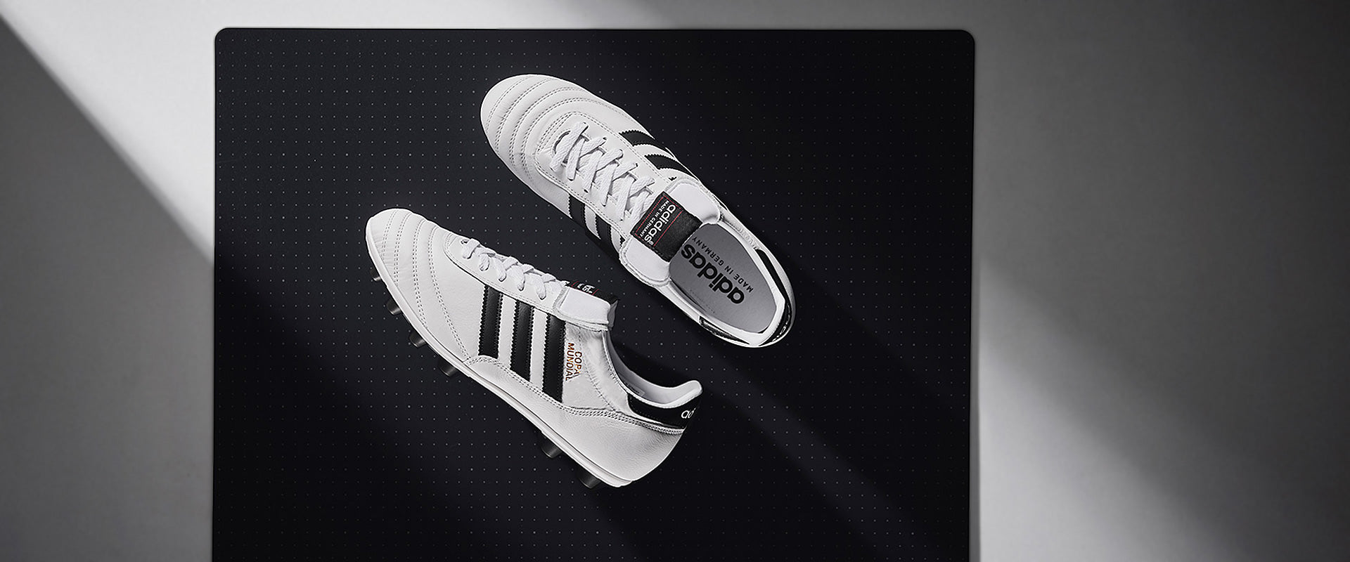adidas COPA MUNDIAL スパイクシューズ ホワイト/ブラック adidas Copa Mundial Firm Ground - White/Black - Adult Boots