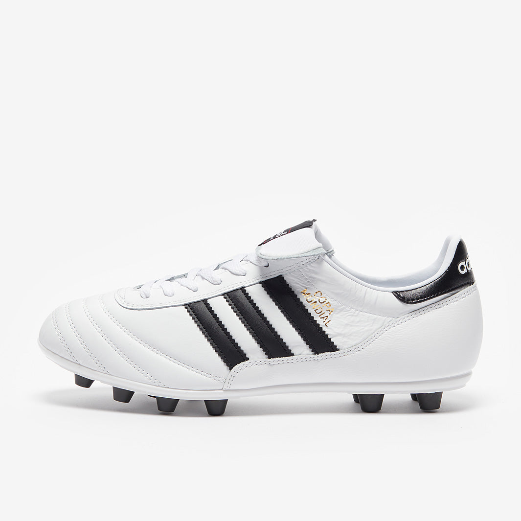 adidas Copa Mundial Firm Ground - White/Black - Adult Boots