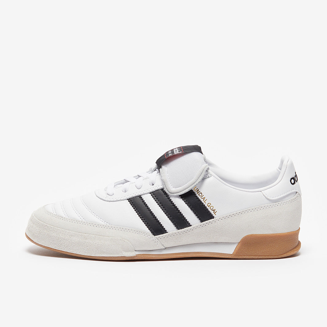 adidas Mundial Goal - White/Black - Adult Cleats
