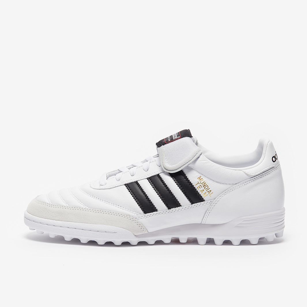 adidas Mundial Team - White/Black - Adult Cleats