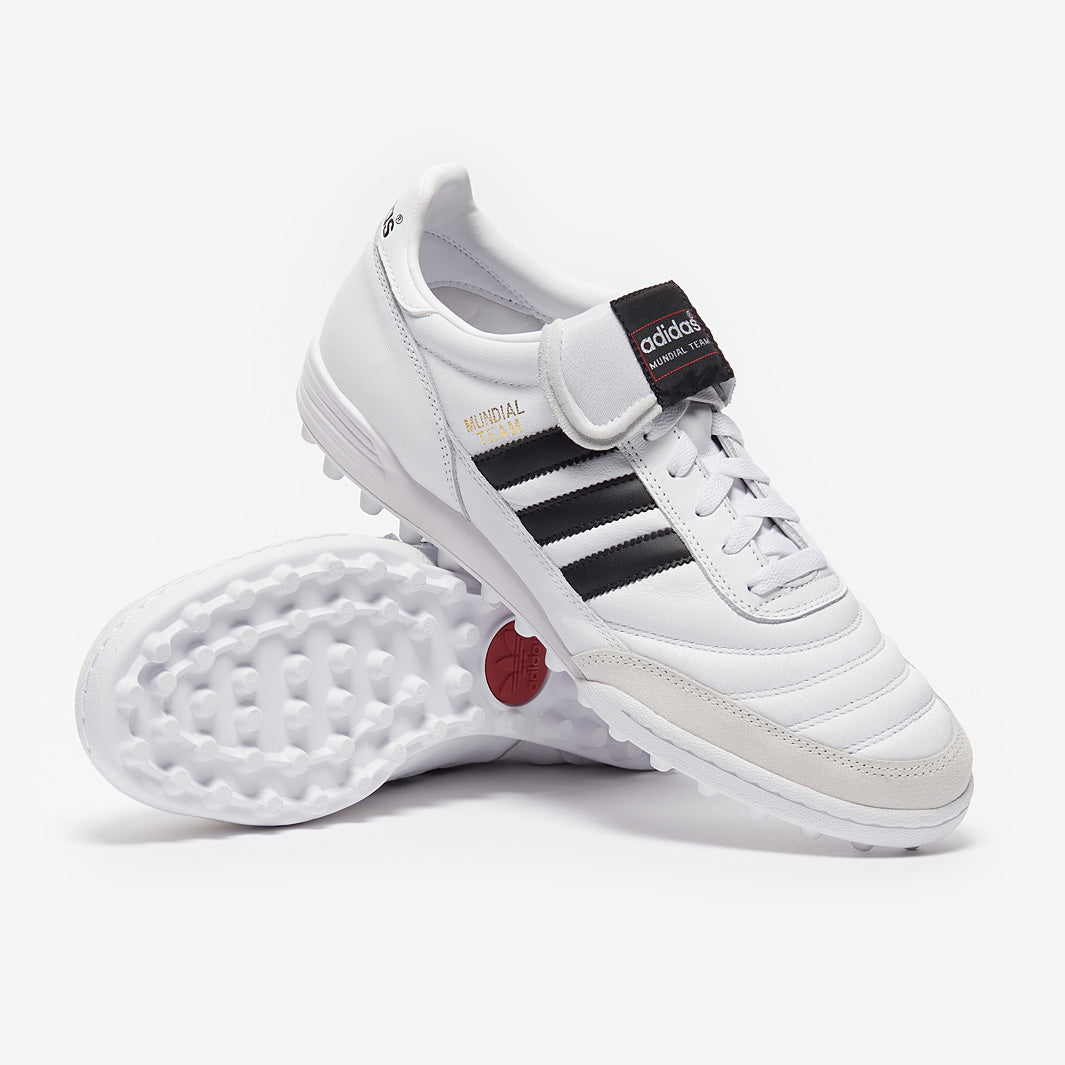 新品未使用　adidas MUNDIAL TEAM adidas Mundial Team - White/Black - Adult Cleats
