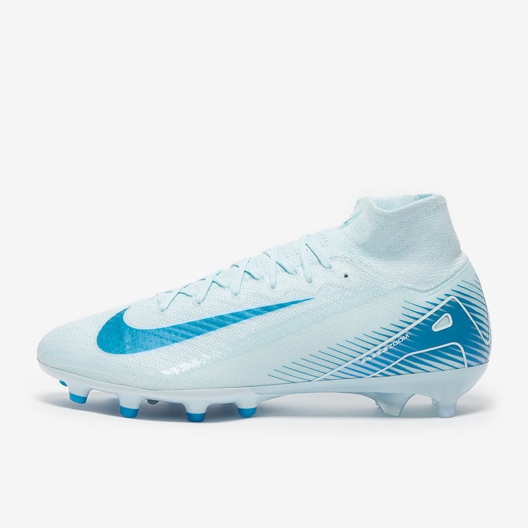 Nike サッカーシューズ アクアブルー FG Nike Air Zoom Mercurial Superfly X Elite Artificial Grass-Pro