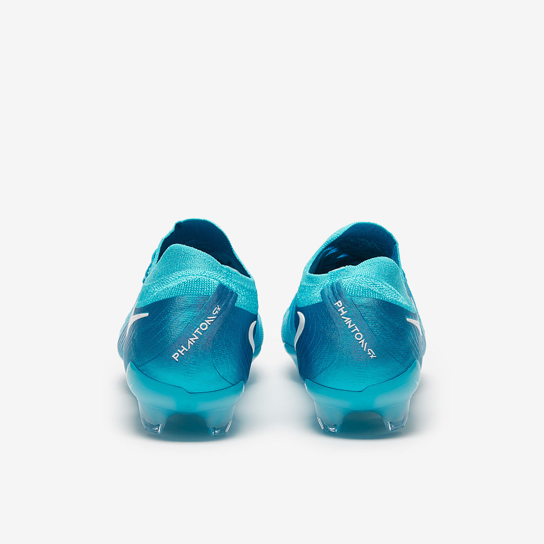 Nike Phantom GX II Elite Firm Ground - Blue Fury/White - Adult Boots
