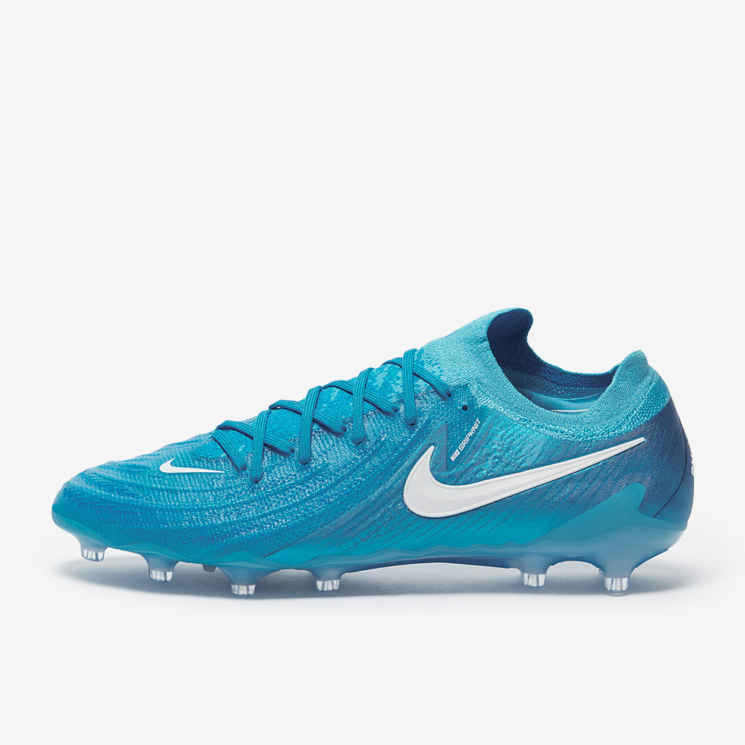 Nike Phantom GX II Elite Artificial Grass-Pro - Blue Fury/White