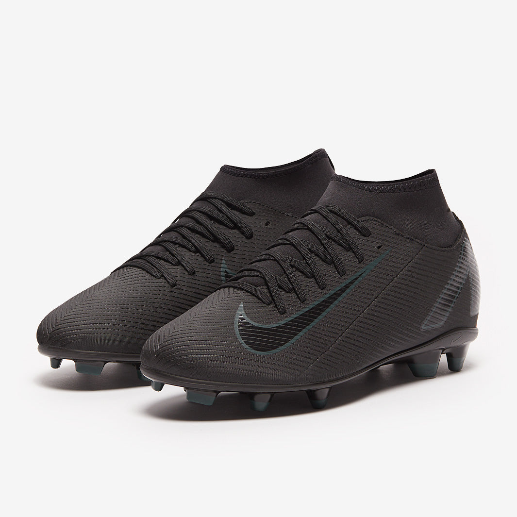 Nike Mercurial ブラック サッカーシューズ Nike Air Zoom Mercurial Superfly X Elite Firm Ground - Black/Black