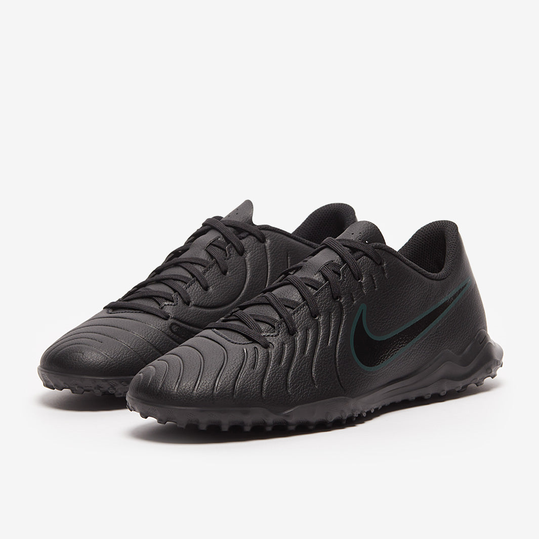 Nike Tiempo Legend X Club Turf - Black/Black/Deep Jungle - Adult Boots