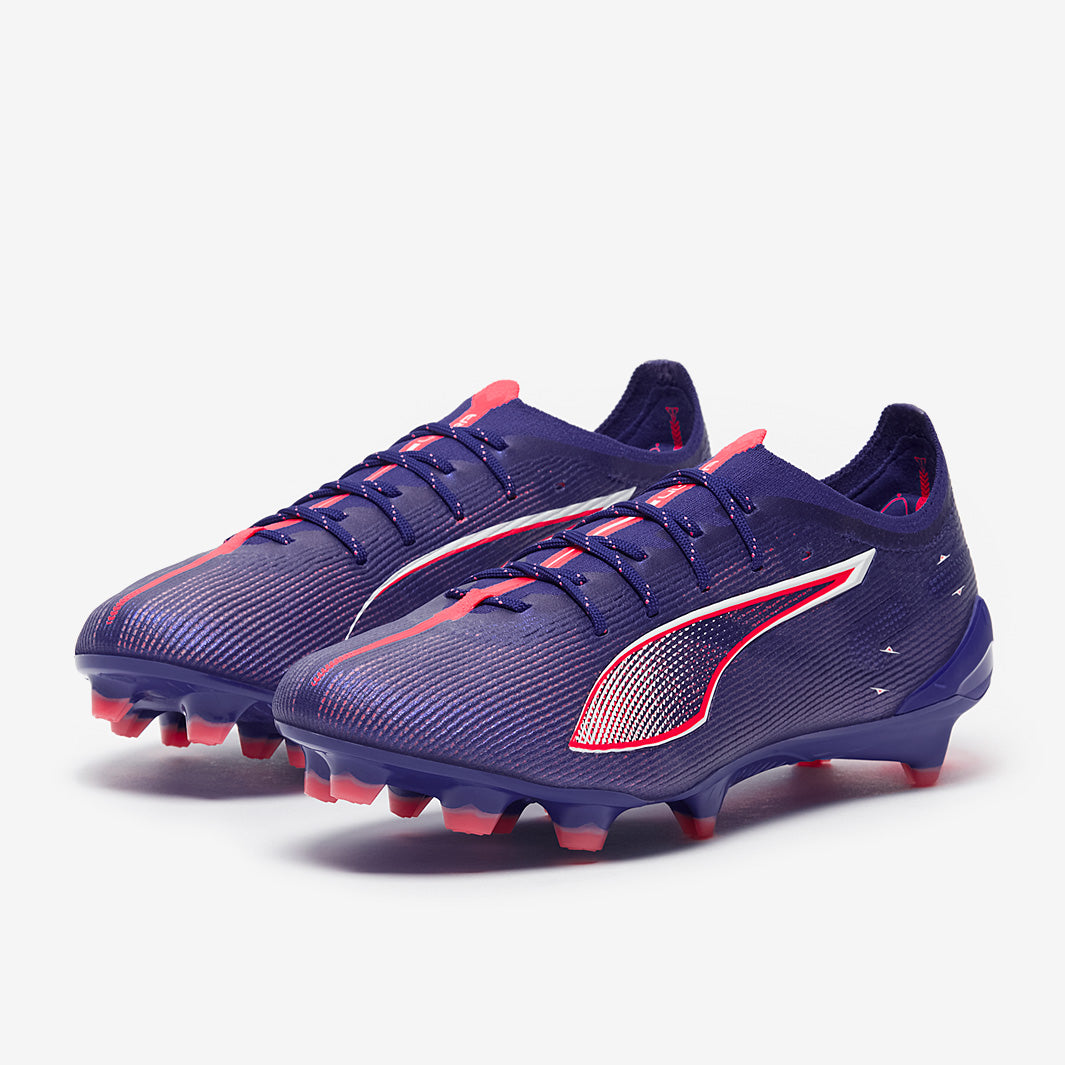 Puma Womens Ultra 5 Ultimate Firm Ground - Lapis Lazuli/Puma White