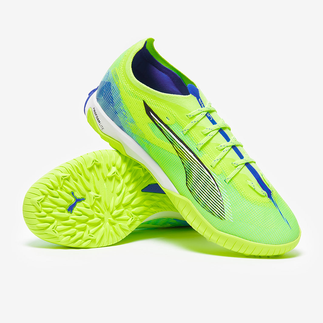 Puma Ultra 5 Pro Cage - Fizzy Apple/Puma White/Bluemazing - Adult