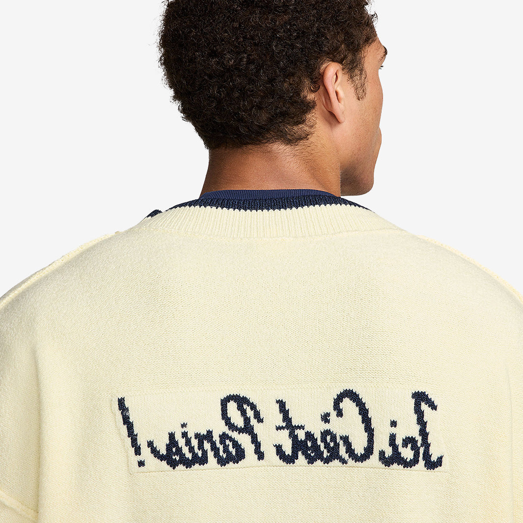 Nike Paris Saint-Germain 24/25 NSW Knitted Sweater - Alabaster