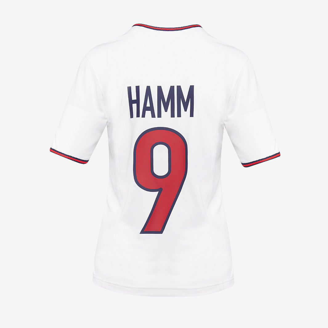 Nike USA Reissue 1999 Womens SS Shirt with Mia 9 - White/Royal