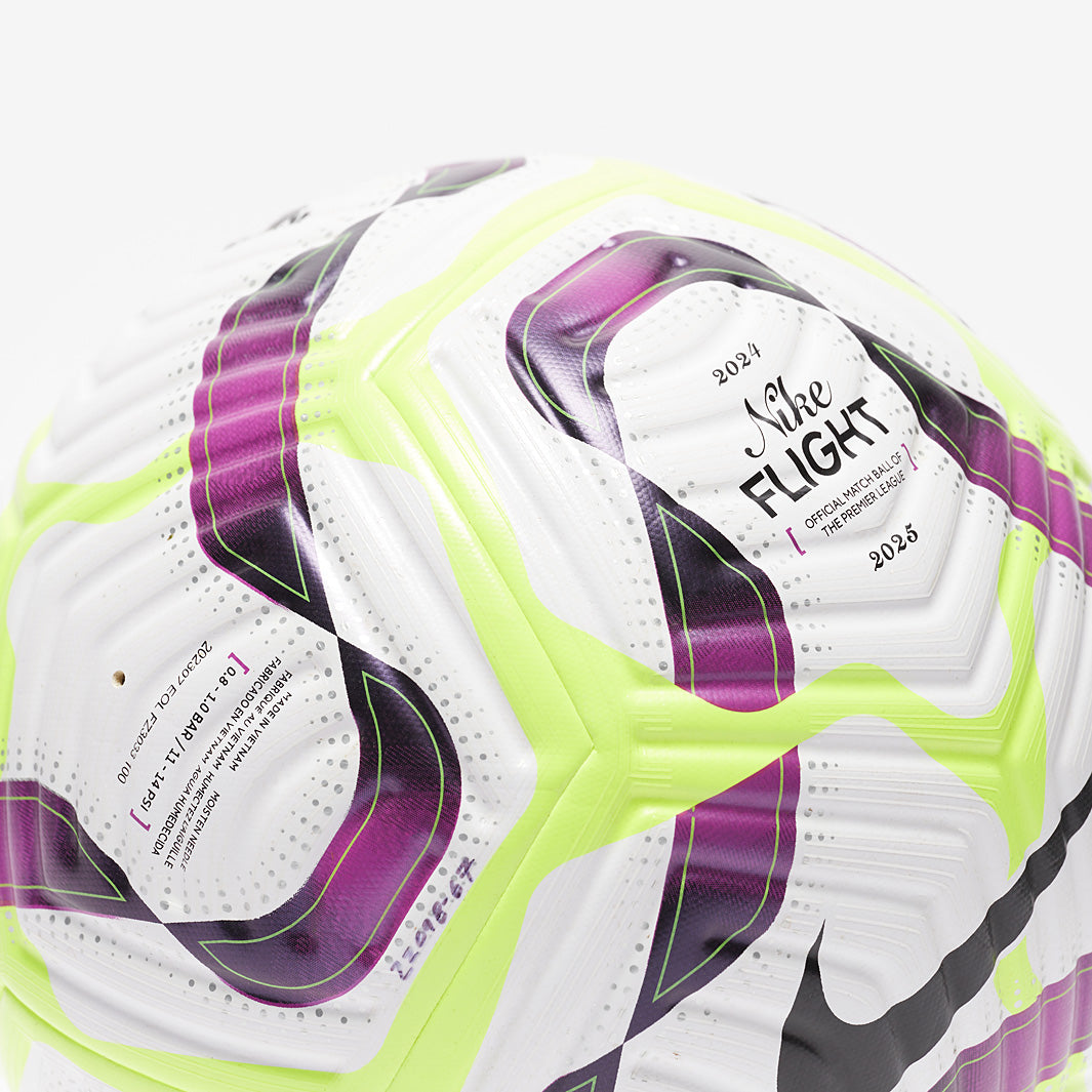 Nike Premier League Flight - White/Bold Berry/Volt/Black - Footballs