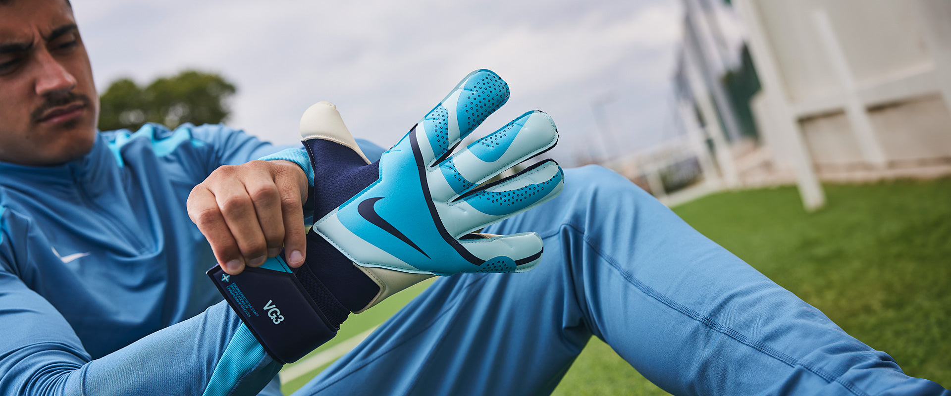 Nike GK Vapor Grip 3 - Blue Fury/Glacier Blue/Blackened Blue