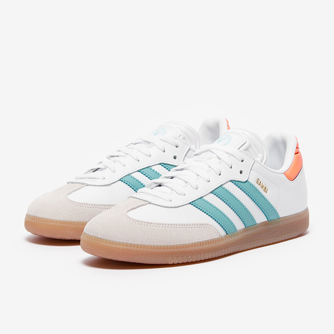 【海外限定】Samba Inter Miami スニーカー 24cm adidas Samba x Inter Miami - Ftwr White/Easy Mint - Adult Shoes