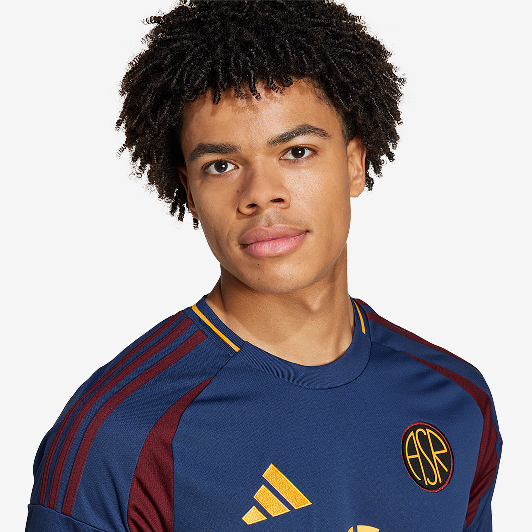 adidas AS Roma 24/25 Third Jersey - Tech Indigo - Mens Replica