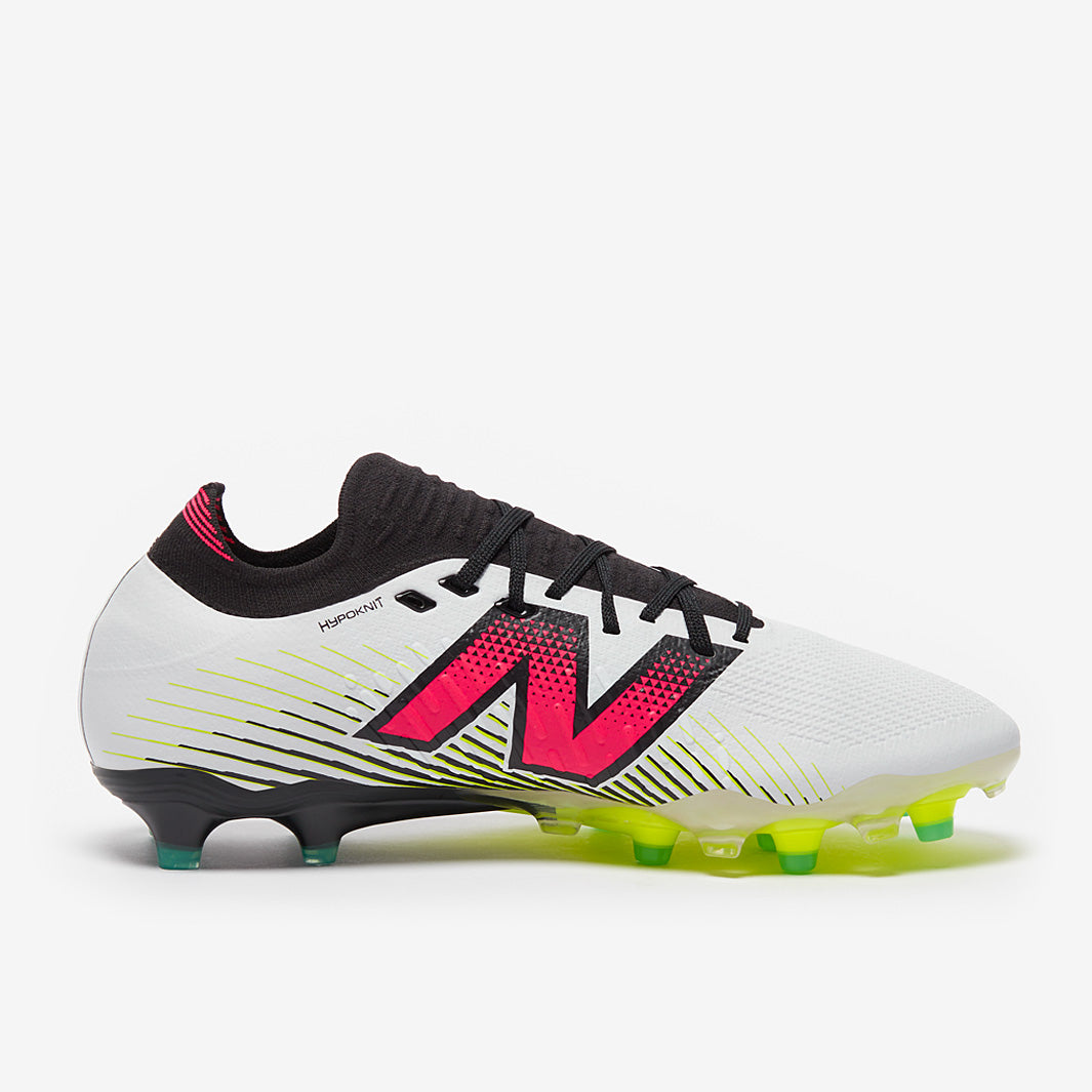 【即日発送 美品】New Balance TEKELA V4+ PRO HG New Balance Tekela V4+ Pro Wide Firm Ground - White/Pink/Lime