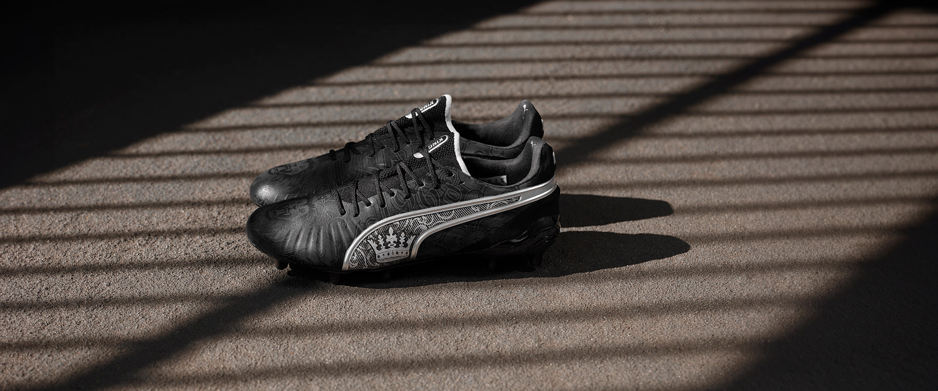 Puma King Ultimate FG/AG x Tattoo - Black/Chrome - Adult Boots