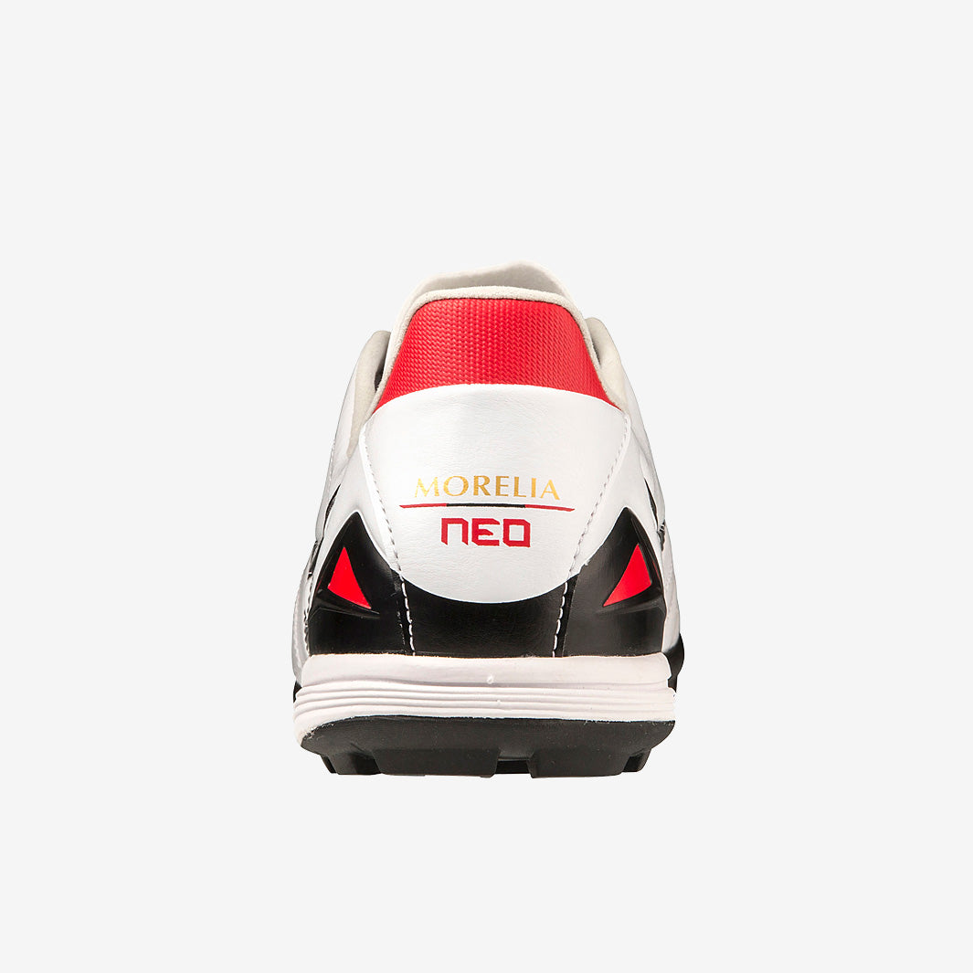 メリア Mizuno Morelia Neo IV Pro AS - White/Black/Red - Adult Cleats