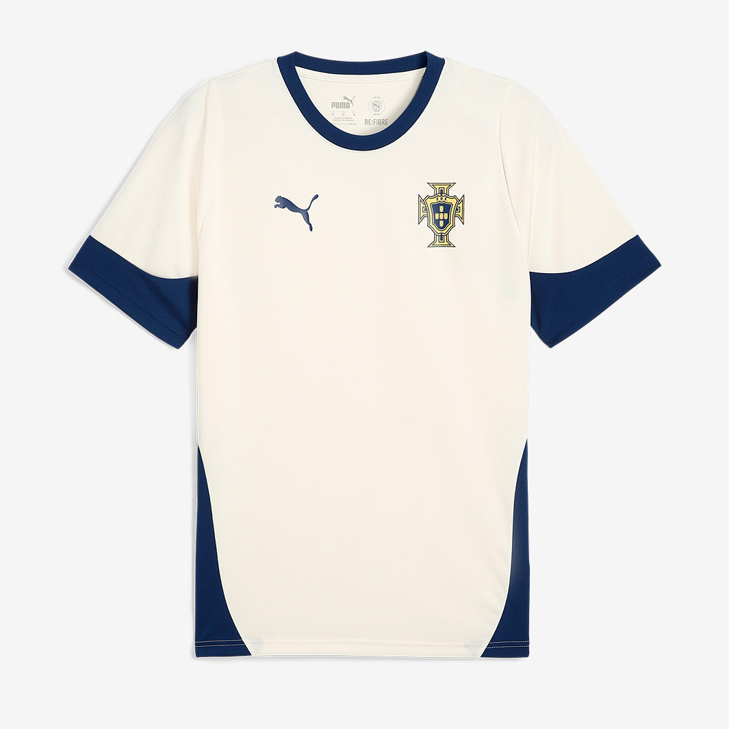 Puma Portugal 2025 Training Shirt - Sugared Almond/Persian Blue