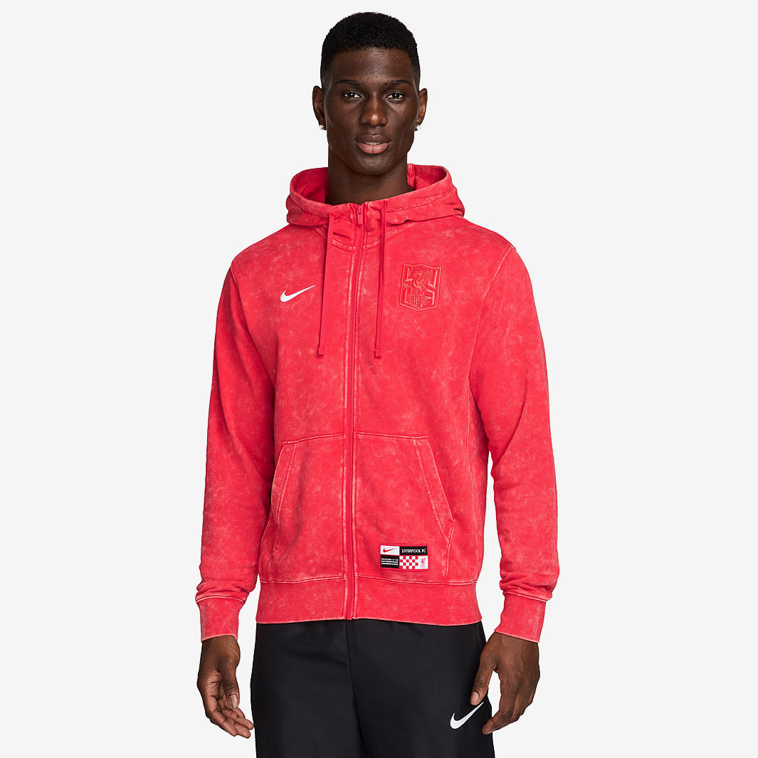 Nike Liverpool 24/25 Third Full Zip Hoodie - University Red/Black