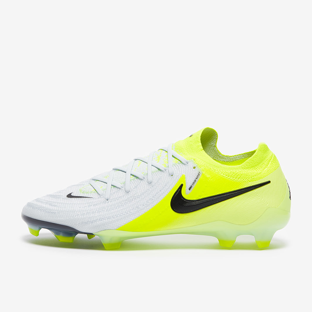 Nike Phantom GX II Elite Firm Ground - Metallic Silver/Black/Volt