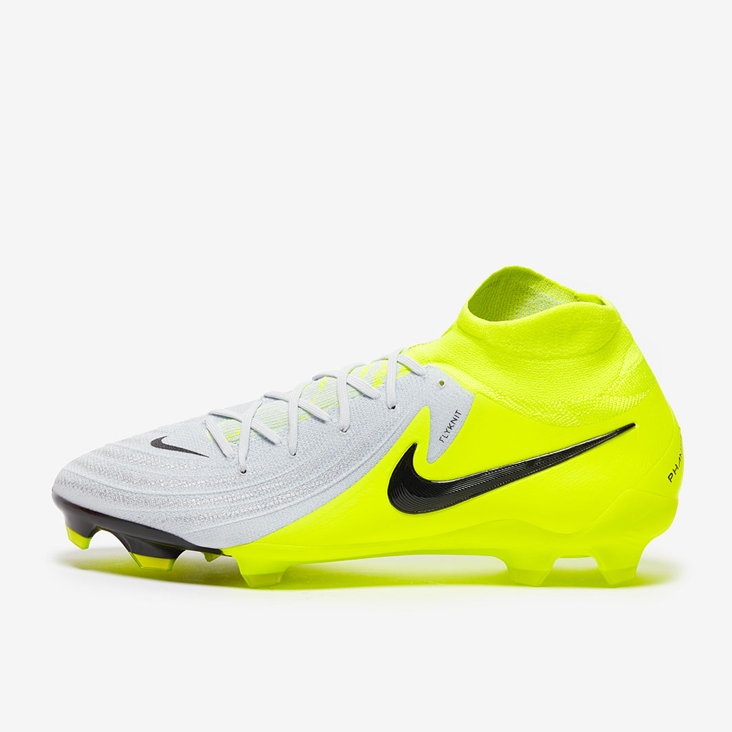 【新品未使用】NIKE PHANTOM LUNA Ⅱ ELITE FG グレー黄 Nike Phantom Luna II Elite Firm Ground - Metallic Silver/Black