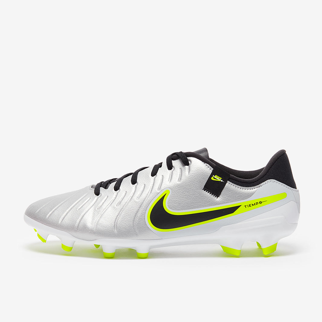 Nike Tiempo Legend X Academy Firm Ground/MG - Metallic Silver