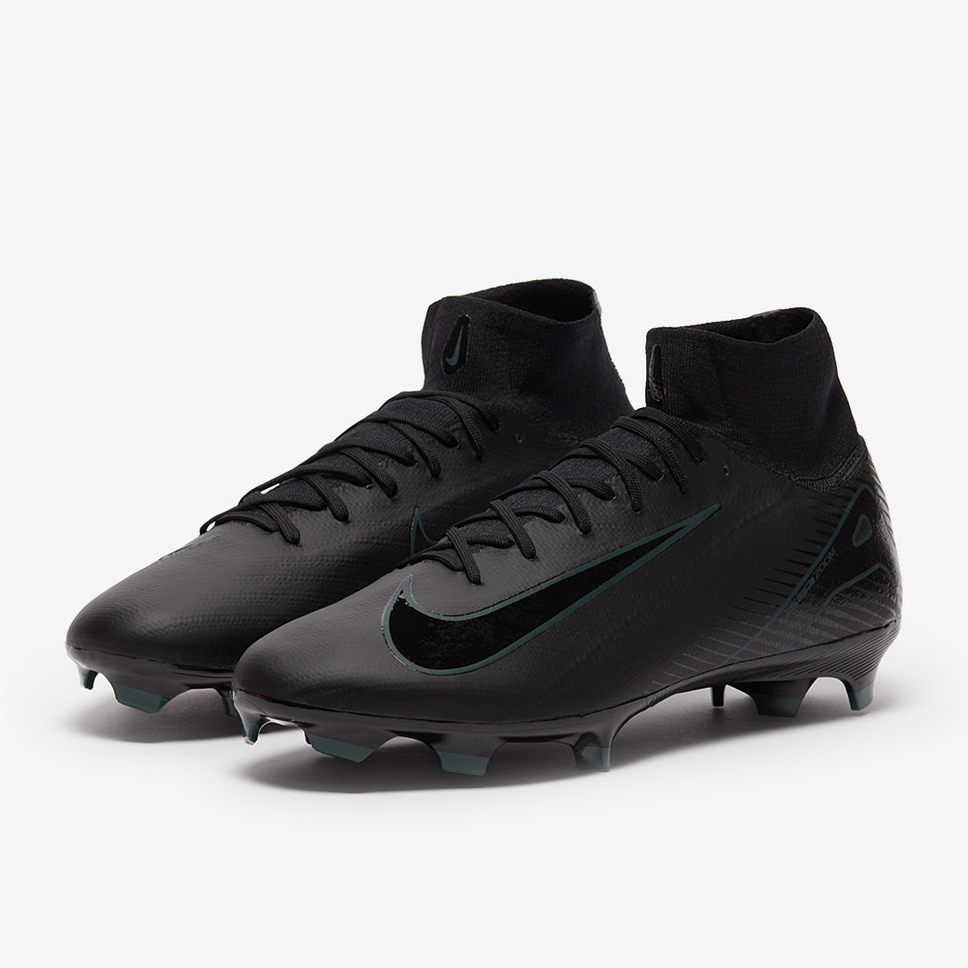 Nike Mercurial サッカーシューズ ブラック Nike Air Zoom Mercurial Superfly X Pro Firm Ground - Black/Black