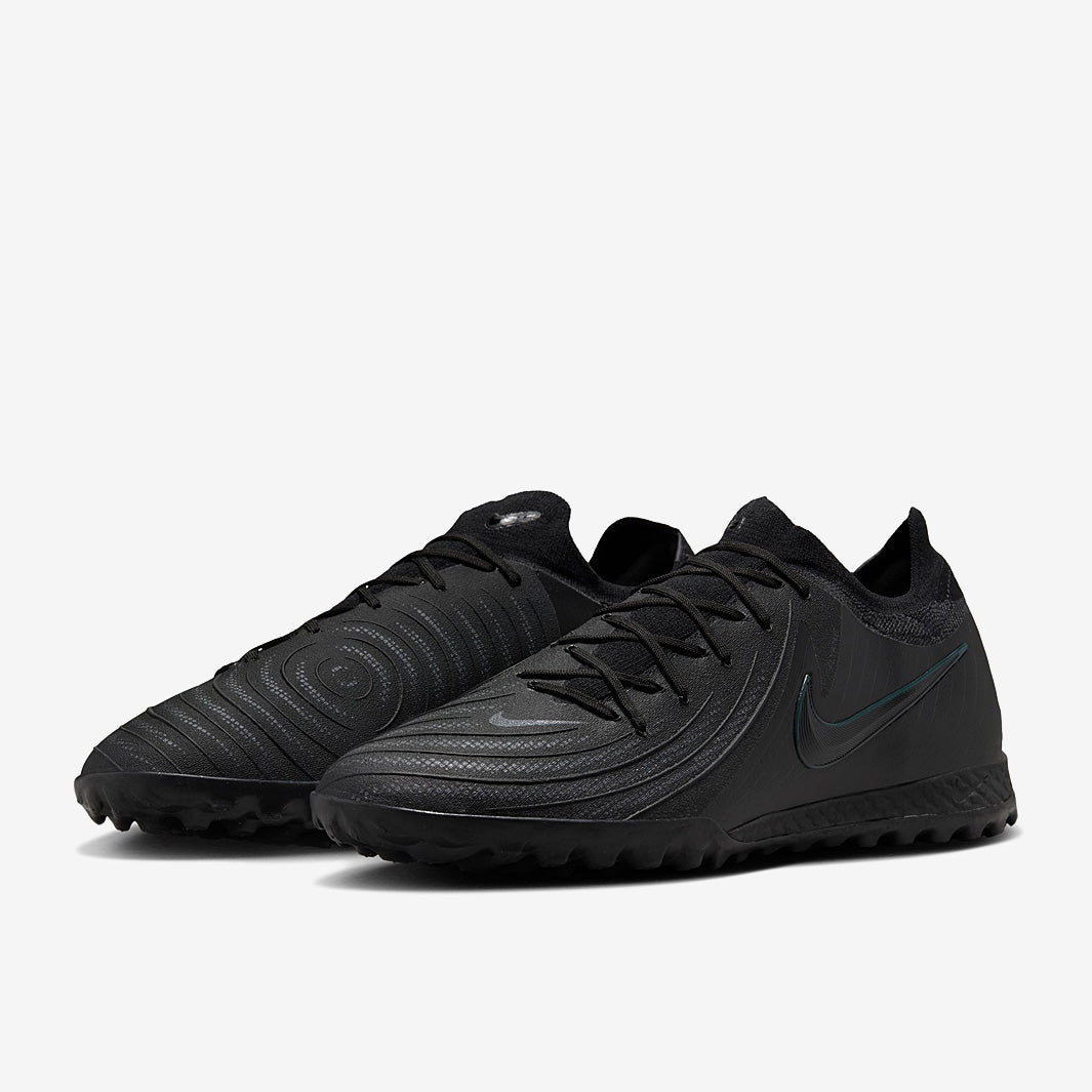 Nike Phantom GX II Pro Turf - Black/Black/Deep Jungle - Adult Cleats