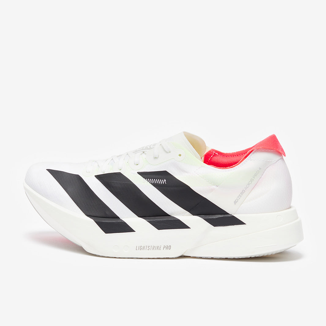 adidas Womens adios Pro 4 - Ftw White/Core Black/Silver Met