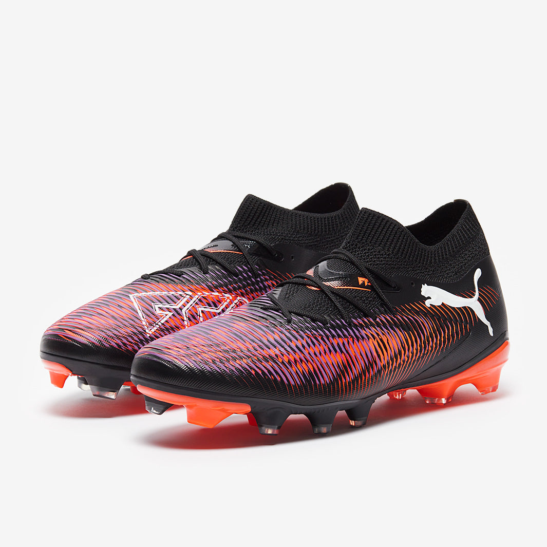 Puma Future 8 Match FG/AG - Puma Black/Puma White/Glowing Red