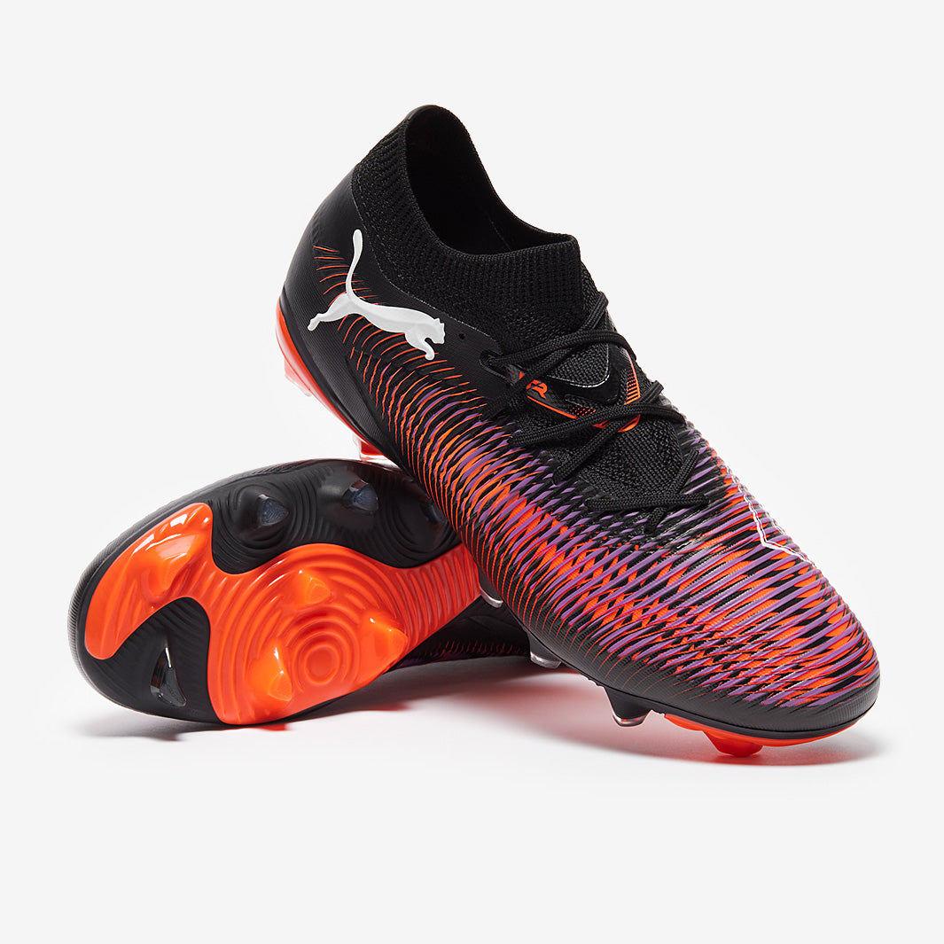 Puma Future 8 Match FG/AG - Puma Black/Puma White/Glowing Red