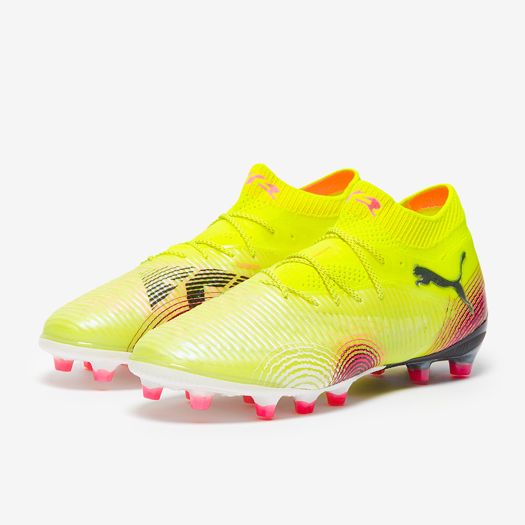 PUMA フューチャー 8 アルティメット AG イエロー Puma Future 8 Ultimate AG - Yellow Alert/Puma Black/Sun Struck
