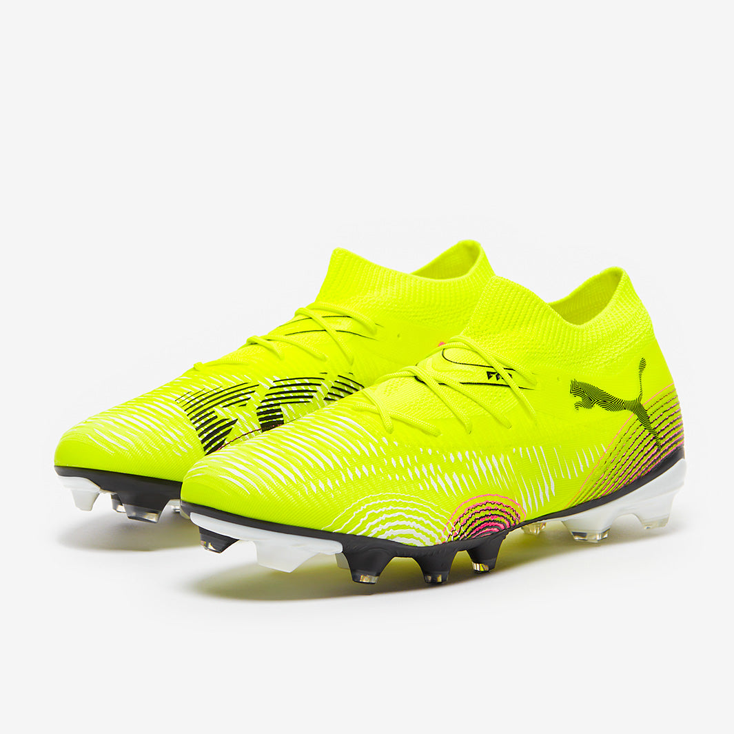 PUMA フューチャー 8 アルティメット AG イエロー Puma Future 8 Match FG/AG - Yellow Alert/Puma Black/Sun Struck