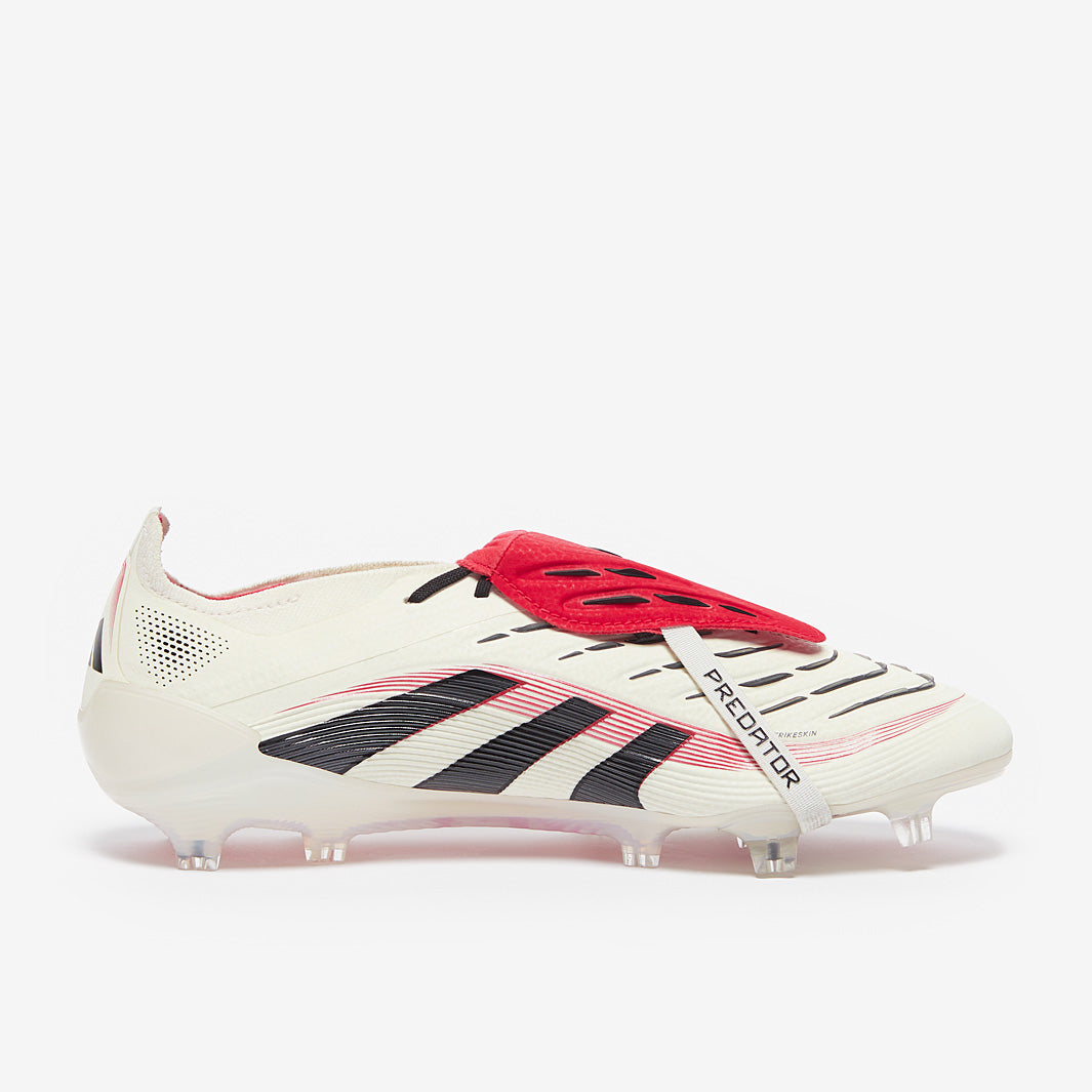 adidas Predator Elite Tongue Firm Ground - Off White/Core Black