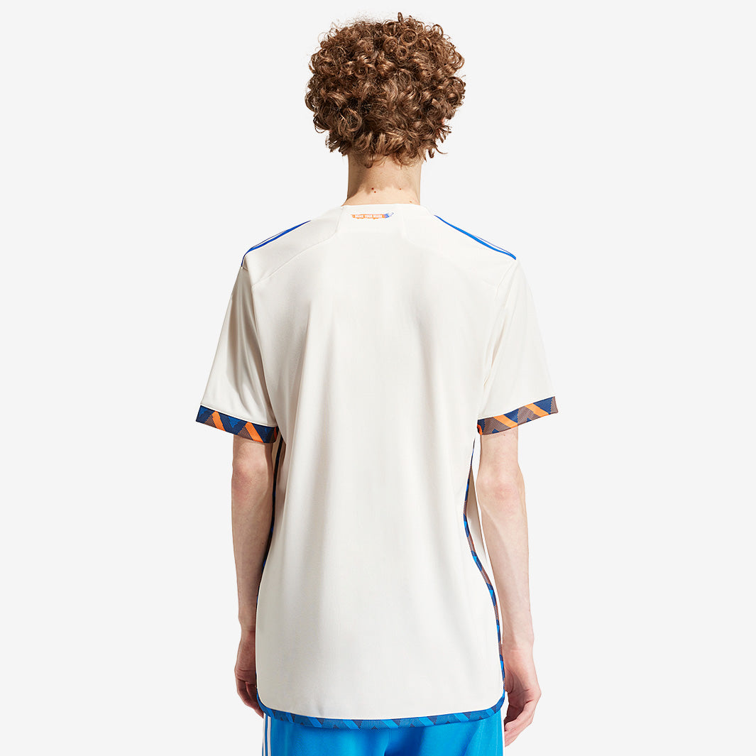 adidas FC Cincinnati 2025 Away Jersey - Chalk White - Mens Replica