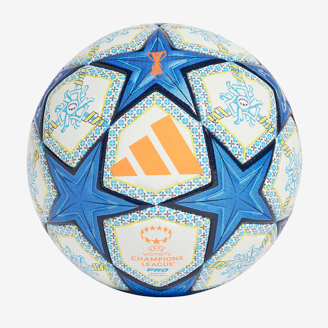 adidas UEFA Womens Champions League 24/25 Pro Soccer Ball - White