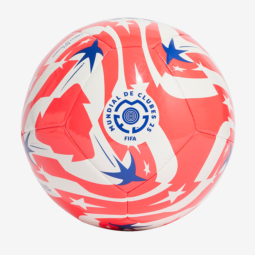 adidas FIFA Club World Cup 2025 Club Soccer Ball - White/Lucid Red
