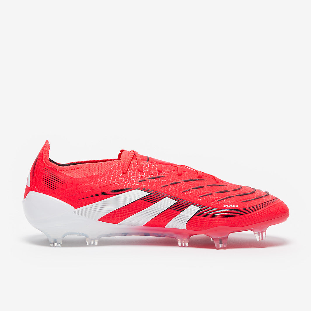 adidas PREDATOR ELITE FT AG レッド Football Boots adidas Predator Elite FT FG Lucid Red-White-Core