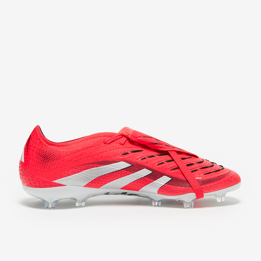 adidas Predator Pro Tongue Firm Ground - Lucid Red/White/Black
