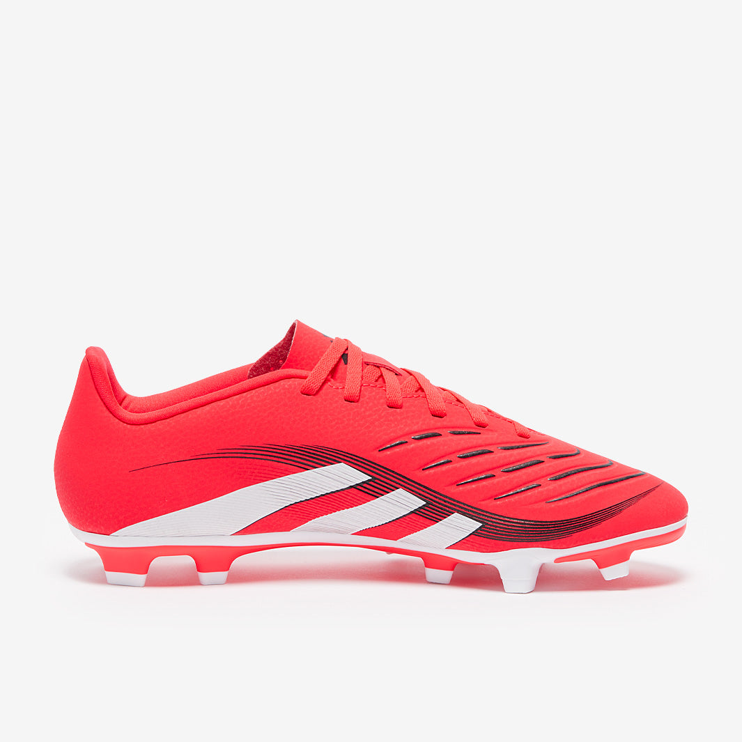adidas Predator Club Firm Ground/Mixed Ground - Lucid Red/White