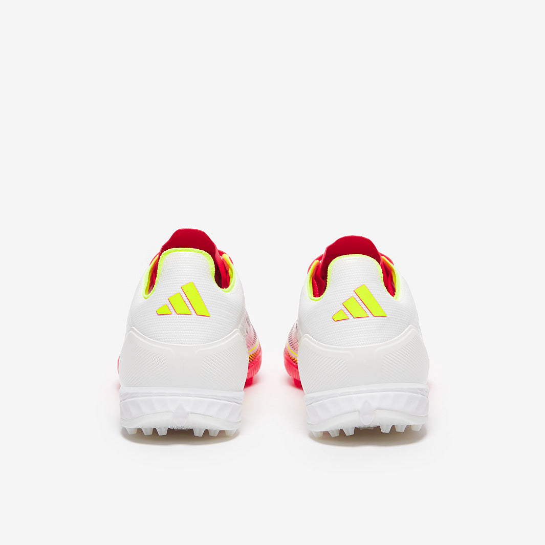 adidas F50 Pro Turf - White/Black/Solar Yellow - Adult Cleats