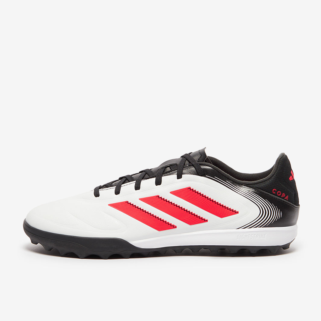 adidas Copa Pure III League Turf - White/Lucid Red/Black - Adult