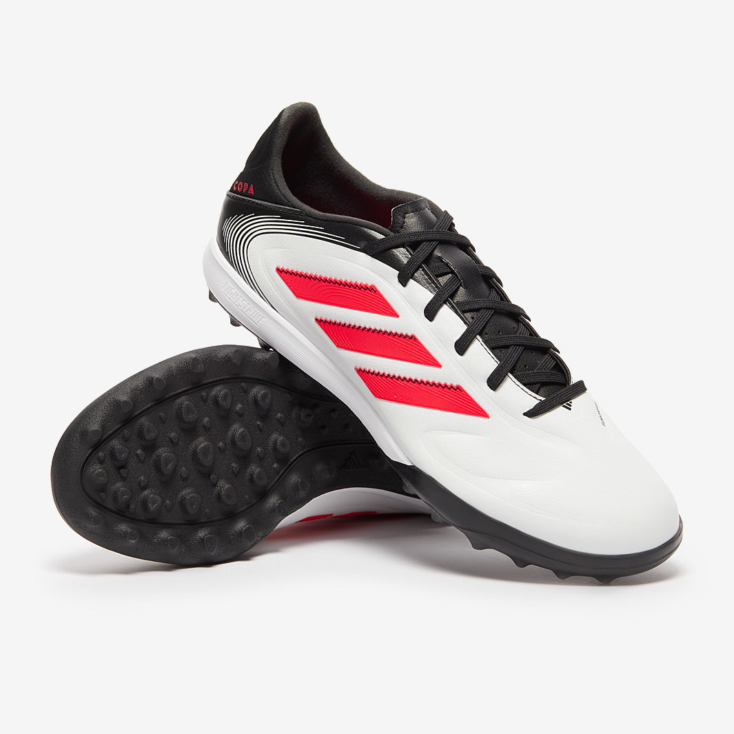 adidas Copa Pure III League Turf - White/Lucid Red/Black - Adult