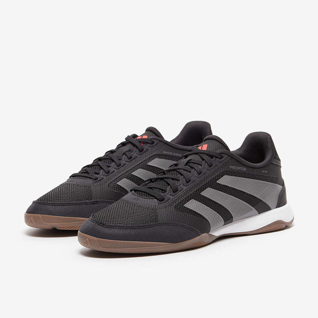 adidas Predator League Indoor - Black/Grey Four/Lucid Red - Adult