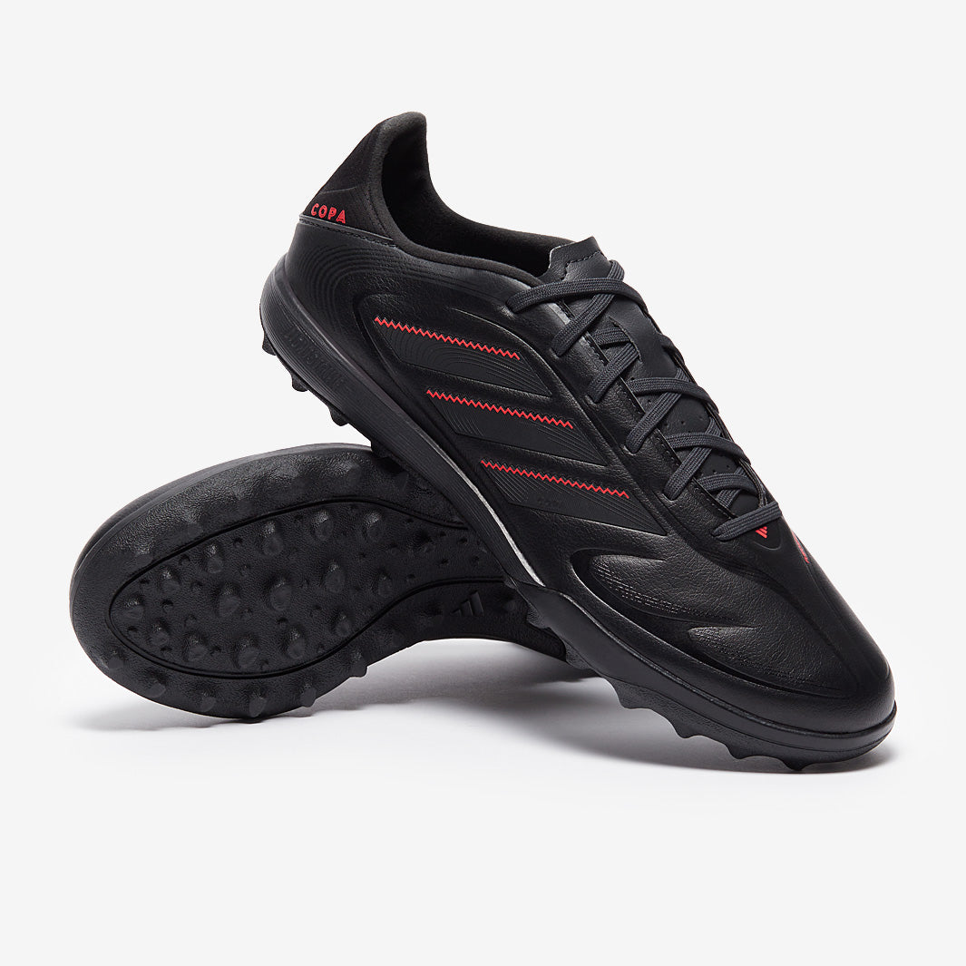 シューズ adidas COPA PURE III PRO TF 27cm adidas Copa Pure III League Turf - Black/Carbon/Lucid Red - Adult