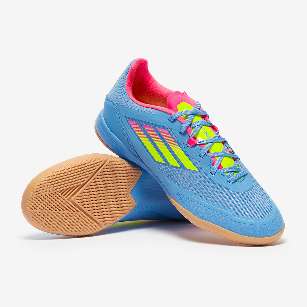 adidas F50 League Indoor - Blue Fusion/Lucid Lemon/Lucid Pink