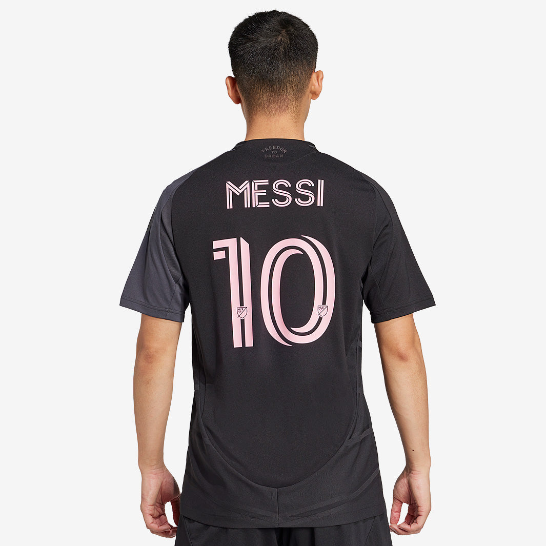 adidas Inter Miami 2025 Authentic Away Jersey with Messi 10